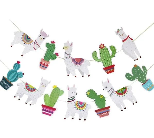 Alpaca Themed Party
