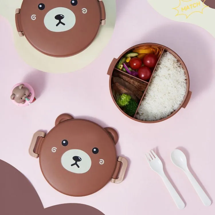 Cartoon Bear Lunch Box
